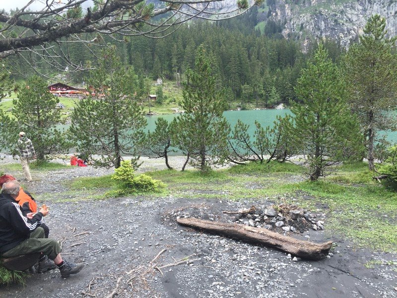 Oeschinensee Beach