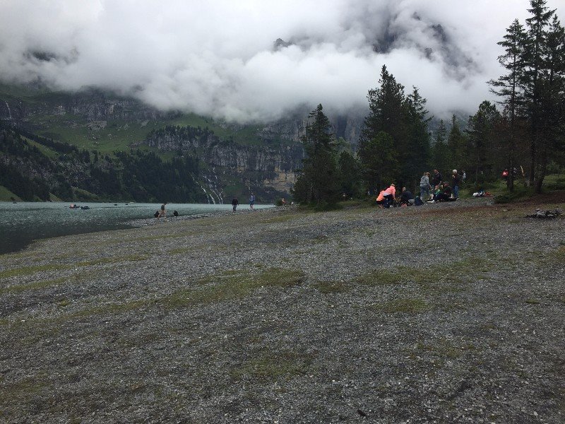 Oeschinensee Beach