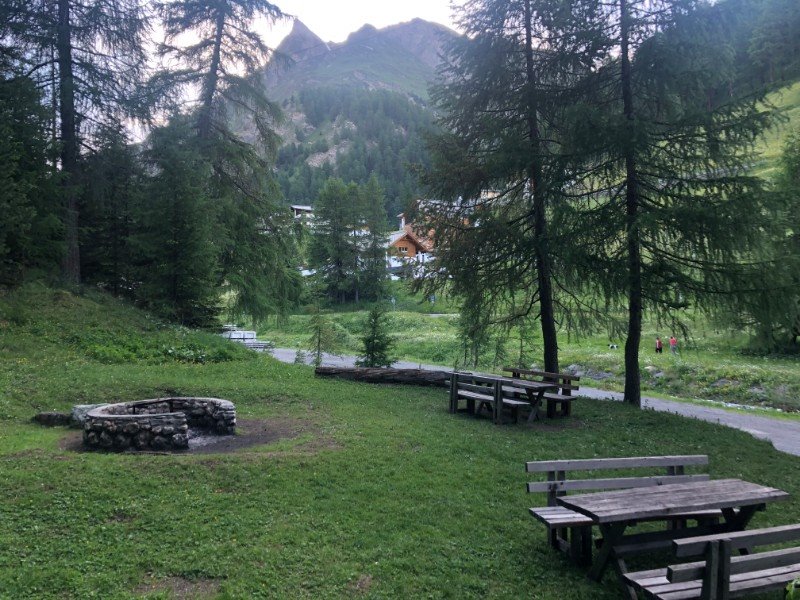 Bergbahn-Parkplatz